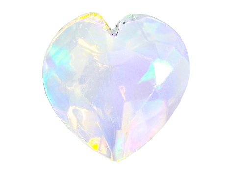 Multi Color Opal 4mm Heart 0.15ct Loose Gemstone