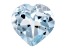 Sky Blue Topaz 4mm Heart 0.25ct Loose Gemstone