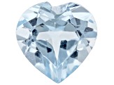 Aquamarine 5mm Heart 0.32ct Loose Gemstone