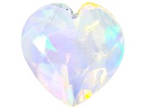 Multi Color Opal 5mm Heart 0.22ct Loose Gemstone