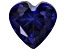 Blue Lab Created Sapphire Loose Gemstone 5mm Heart 0.60ct Loose Gemstone