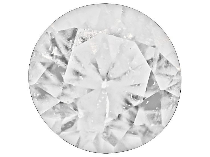 White Zircon 2mm Round 0.04ct Loose Gemstone