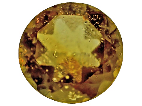 Citrine 2mm Round 0.03ct Loose Gemstone