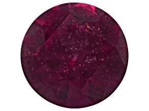 Lab Created Ruby 2mm Round 0.04ct Loose Gemstone