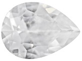 White Zircon 4x3mm Pear 0.17ct Loose Gemstone