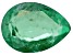 Brazilian Emerald 4x3mm Pear 0.11ct Loose Gemstone