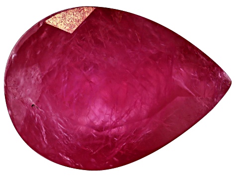 Ruby 4x3mm Pear 0.15ct Loose Gemstone