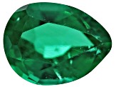 Lab Created Emerald 4x3mm Pear 0.11ct Loose Gemstone