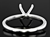 Sterling Silver 6mm Round Solitaire Ring Casting