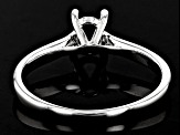 Sterling Silver 7x5mm Oval Solitaire Ring Casting