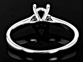 Sterling Silver 9x7mm Oval Solitaire Ring Casting