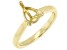 14K Yellow Gold 9x6mm Pear Shape Solitaire Ring Casting