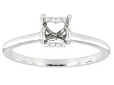 Sterling Silver 8mm Round Solitaire Ring Casting