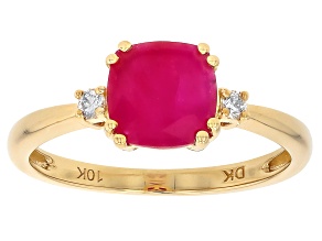 John Saul Ruby 10k Yellow Gold Ring 1.93ctw