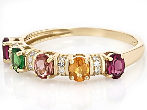 JEWEL Paul Morelli 18k Yellow Gold 1.29cttw Diamond and Multistone