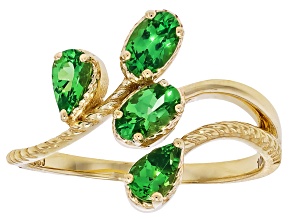 Tsavorite 10k Yellow Gold Ring 0.94ctw