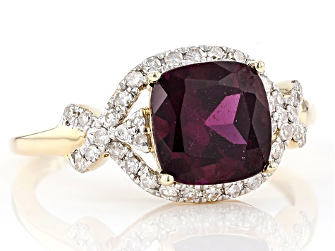 purple garnet jewelry