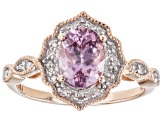 Color Shift Garnet 10k Rose Gold Ring 1.35ctw
