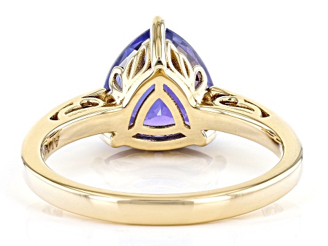 Tanzanite 14k yellow sales gold rings