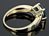 London Blue Topaz 10k Yellow Gold Ring 2.60ctw - CLG166 | JTV.com