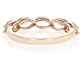 Peach Morganite 10k Rose Gold Band Ring 1.49ctw