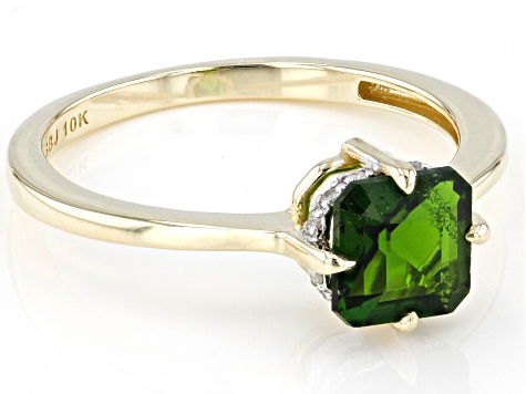 Chrome Diopside 10k Yellow Gold Ring 1.03ctw