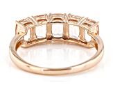 Morganite 10k Rose Gold Ring 2.04ctw