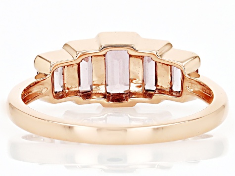 Color Shift Garnet 10k Rose Gold Ring 1.76ctw