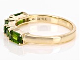 Chrome Diopside 10k Yellow Gold Ring 1.01ctw