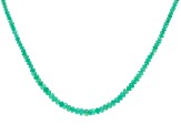 Emerald 14k Yellow Gold Necklace 50.00ctw