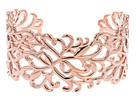 Copper Filigree Cuff Bracelet