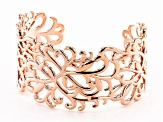 Copper Filigree Cuff Bracelet
