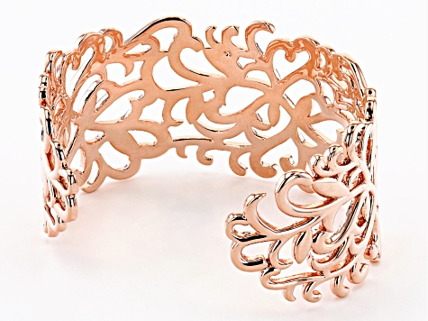 Copper Filigree Cuff Bracelet