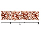 16"  Copper Byzantine Chain Necklace