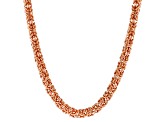 22'' Copper Byzantine Chain Necklace