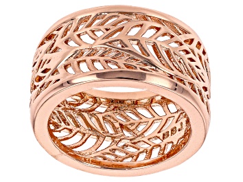 Picture of Copper Leaf Band Ring