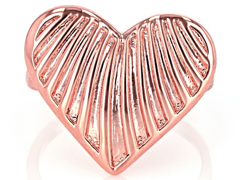 Copper Heart Ring