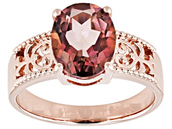 Picture of What I Want™ Quartz Copper Solitaire Ring 2.65ct