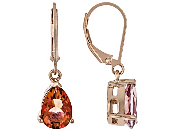 Picture of What I Want™ Quartz Copper Earrings 3.60ctw
