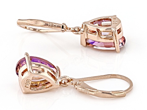 What I Want™ Quartz Copper Earrings 3.60ctw