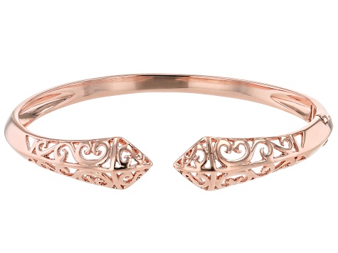 Copper Filigree Cuff Bracelet