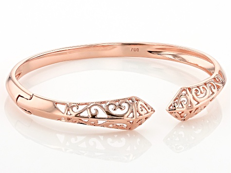 Copper Filigree Cuff Bracelet