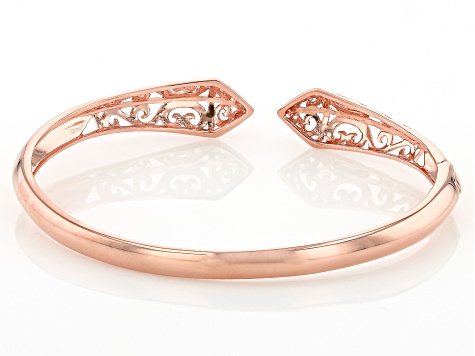 Copper Filigree Cuff Bracelet