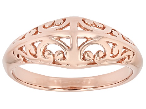 Copper Filigree Ring