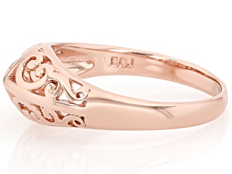 Copper Filigree Ring