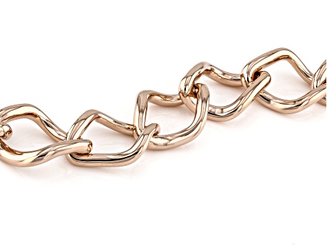 Copper Organic Link Bracelet