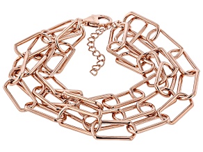 Copper Multi-Row Link Bracelet