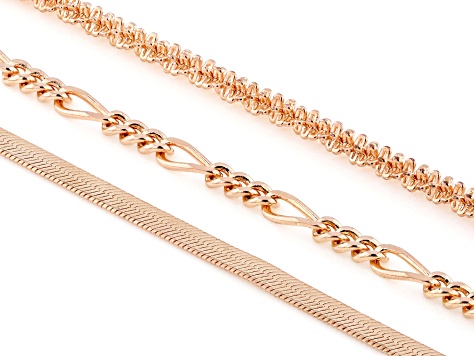 Copper Necklace, Bracelet, & 10mm Cultured Freshwater Pearl Earring Set of 12 With Gift Box