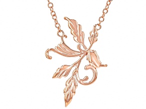 Copper Leaf Necklace