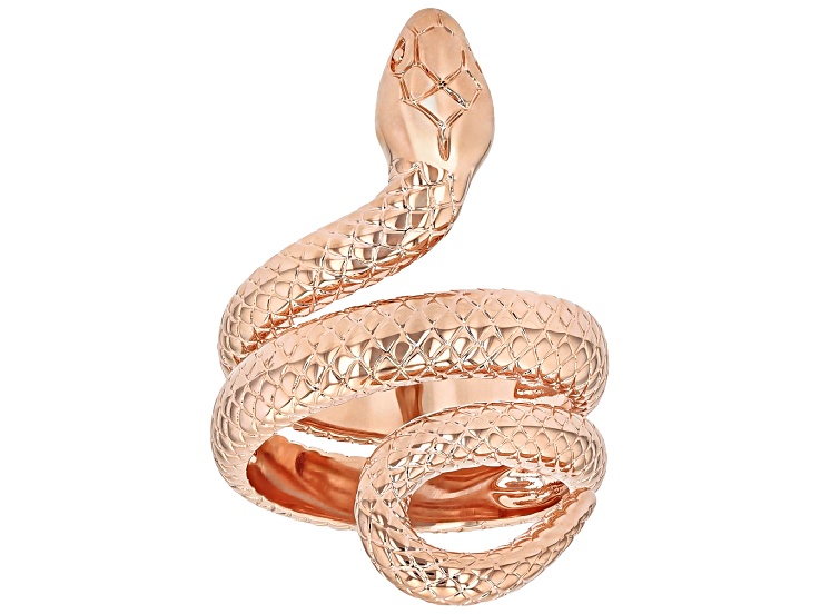 Copper Snake Ring